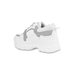Shoetopia Women's Grey Sneakers image 5