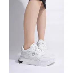 Shoetopia Women's White Running Shoes-picture-24