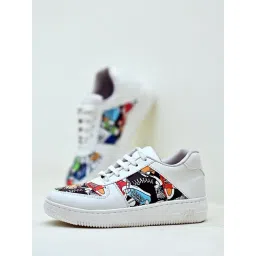 Shoetopia Women's White Sneakers-picture-32