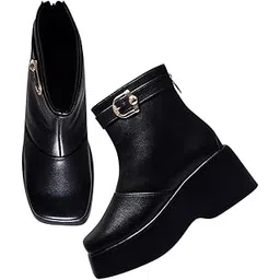 shoetopia Women Zipper Boots image 1