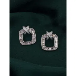 SHONA'S STYLE Square Studs Earrings-picture-5
