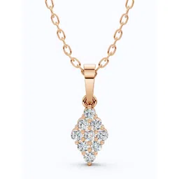 SHOORA DESIGNS 9KT Gold Gold WLab Grown Diamond Pendant-picture-10