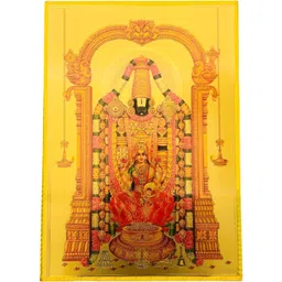 SHOP BY ROOM Laminated Tirupati Balaji Wall Decor-picture-16