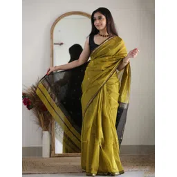 SHOP DROP Woven Design Zari Pure Chiffon Banarasi Saree-picture-35