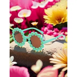 SHOP FRENZY Unisex Kids Round Sunglasses with UV Protected Lens-picture-33