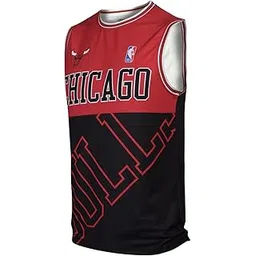 shop the arena NBA: Chicago Bulls: Sleeveless Game Tee (Black)-picture-10