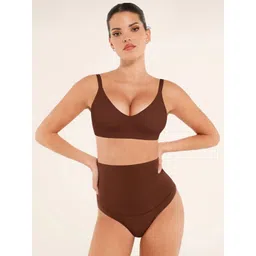SHOP THE EDIT High Waist Breathable Tummy Shapewear-picture-28