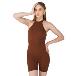 SHOP THE EDIT Women Halter Neck Jumpsuit-picture-29