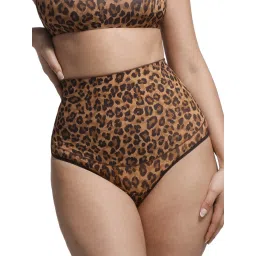 shop the edit Women High Waist Tummy Tucker Shapewear Thong-picture-34