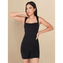 SHOP THE EDIT Women Square Neck Jumpsuit-picture-37