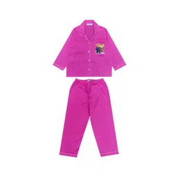 shopbloom Kids Printed Pure Cotton Night suit-picture-24