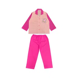 shopbloom Kids Printed Pure Cotton Shirt With Pyjamas-picture-50