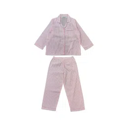 shopbloom Unisex Kids Striped Night suit-picture-38