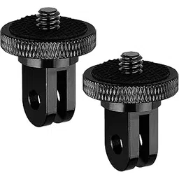 SHOPEE 2PCS Tripod Mount Adapter, Camera Mount Adapter, 1/4” -20 Tripod Adapter Compatible with Gopro Hero Sony Xiaomi yi Sjcam Action Cameras and Other Standard 1/4 Accessories-image-7