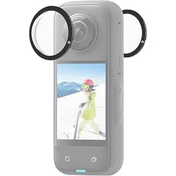 SHOPEE for Insta 360 x3 Lens Protector, Dual Lens Guards for Insta360 X3 Protective Case PC Protective Cover Sticky Lens Guards for Insta 360 x3 Accessories Waterproof-image-16