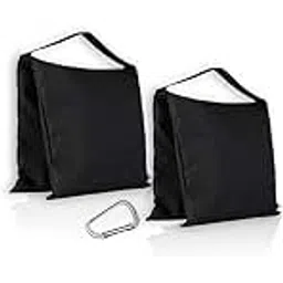 SHOPEE Saddlebag Sand Bags for Photography Video Equipment, 2 Pack Super Heavy Duty Empty Sandbag Weight Bags for Photo Video Studio Stand, Light Stand Tripod and Jib Arm Mini Camera Crane-picture-24