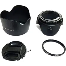 SHOPEE 58mm ET60II Camera Flower Lens Hood with Lens Cap 58mm Lens uv Filter Comptaible with for Eos Camera Lens Et 60 Replacment 18-55Mm 55-250Mm(not Suitable STM Lens)-picture-22