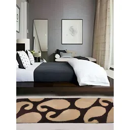 Shopgallery Beige & Black Abstract Print 55 cm x 1.39 m Floor Runner-picture-14