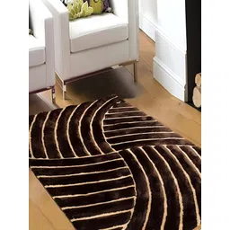 Shopgallery Brown Geometric Anti-Skid Carpet-picture-34