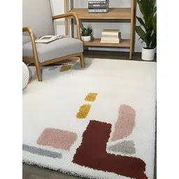 Shopgallery Red Geometric Anti-Skid Carpet-picture-20