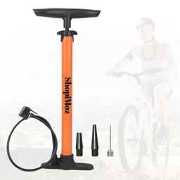 shopimoz Bicycle Air Pump for Road, Mountain for Presta Schrader with Ball 3 Needle Bicycle, Ball, Football Pump, Handball Pump, Volleyball Pump Pump-picture-17