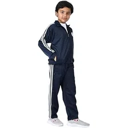 shopmore Youth Sports Tracksuit Set, Full-Zip Jacket and Track Pants, Athletic Training Wear, Available in Black and Navy-picture-41