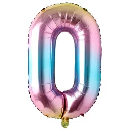 Shopperskart Zero Number Helium Foil Balloon - 32 cm-picture-37