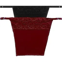 shoppy villa with sv logo Shoppy Villa - Cotton Clip On Camisole for Women Mock Lace | Cleavage Cover for Women | Deep Neck Cover Up Inners Cami Secret | Slip for Women Inner | Free Size | Set of 2-picture-50