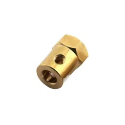 Short Coupling for Robot Smart Car Wheel ID: 3 mm, Length: 18mm-picture-43