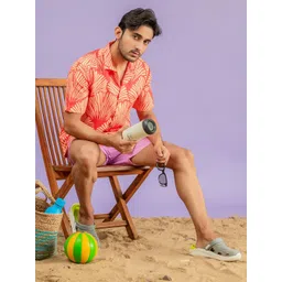 Shortscape Printed Standard Short Sleeves Casual Shirt-picture-34