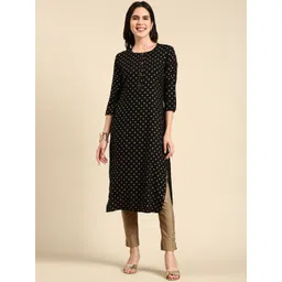 SHOWOFF Ethnic Motifs Printed Kurta-picture-29