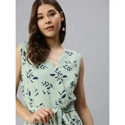 SHOWOFF Green Printed Jumpsuit-picture-13