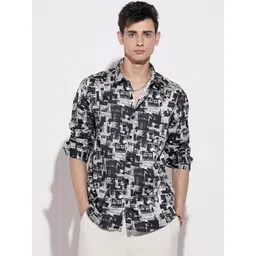 SHOWOFF Men Abstract Printed Casual Shirt-picture-31