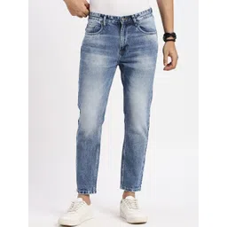 SHOWOFF Men Comfort Low-Rise Heavy Fade Acid Wash Jeans-picture-11