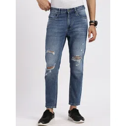 SHOWOFF Men Comfort Low-Rise Highly Distressed Heavy Fade Acid Wash Jeans-picture-26