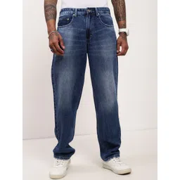 SHOWOFF Men Comfort Low-Rise Light Fade Acid Wash Jeans-picture-13