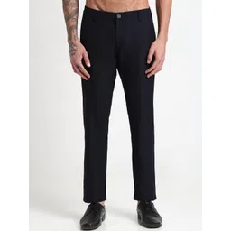 SHOWOFF Men Comfort Slim Fit Low-Rise Trousers-picture-25
