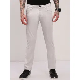 SHOWOFF Men Comfort Slim Fit Mid-Rise Clean Look Cotton Jeans-picture-34