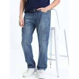 SHOWOFF Men Comfort Straight Fit Low-Rise Heavy Fade Jeans-picture-20