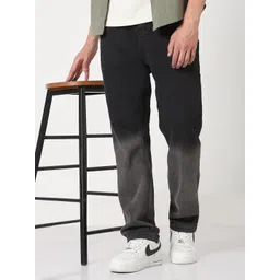 SHOWOFF Men Comfort Straight Fit Low-Rise Light Fade Acid Wash Jeans-picture-19