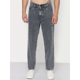 SHOWOFF Men Comfort Straight Fit Low-Rise Light Fade Cotton Jeans-picture-21