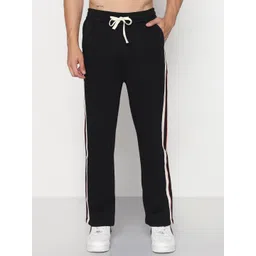 SHOWOFF Men Comfort Straight Fit Side Stripes Low-Rise Cotton Trouser-picture-16