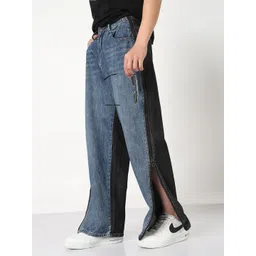 SHOWOFF Men Comfort Tapered Fit Low-Rise Light Fade Acid Wash Jeans-picture-39