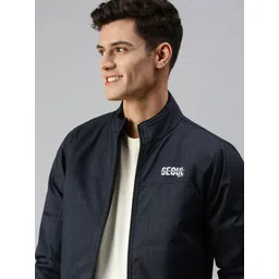 SHOWOFF Men Navy Blue Tailored Jacket-picture-29