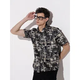SHOWOFF Men Printed Casual Shirt-picture-13