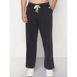 SHOWOFF Men Solid Comfort Straight Fit Low-Rise Trousers-picture-23