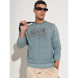 SHOWOFF Men Typography Printed Cotton Pullover-picture-36