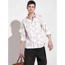 SHOWOFF Men White Cotton Casual Shirts-picture-37