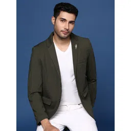 SHOWOFF Notched Lapel Single-Breasted Blazer-picture-20