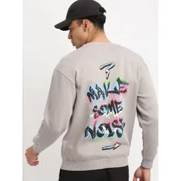 SHOWOFF Printed Cotton Pullover Sweatshirt-image-12